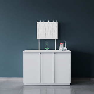 Мойка лабораторная химическая СМС-ПВ ЛК-1200 (кол-во раковин/смесителей - 1/1)